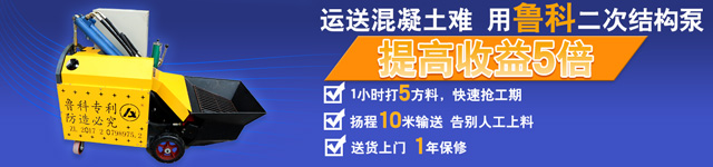 二次構(gòu)造柱專用細石泵